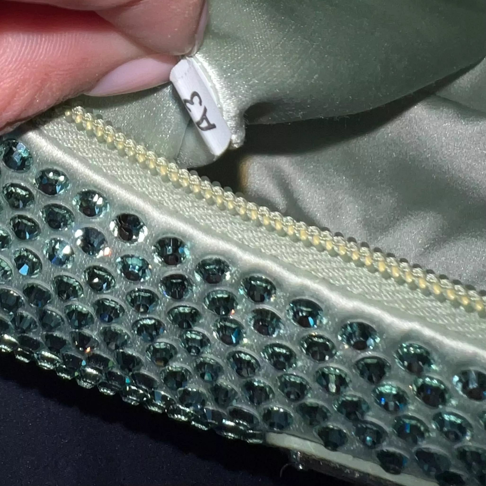 Prada Satin mini-bag with crystals