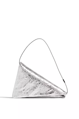 Prisma Triangle Bag in Silver