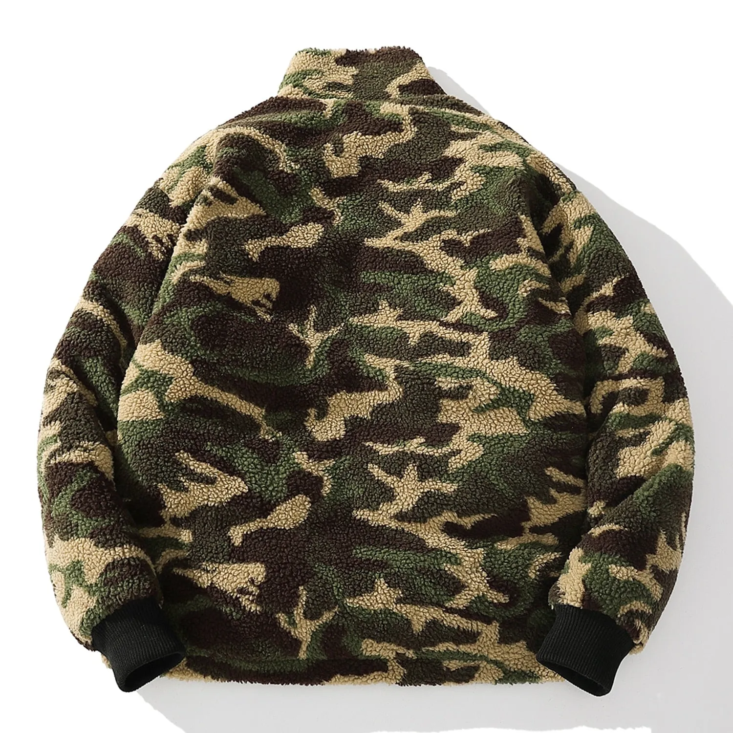 Reversible Borg Zip-Up in Camo