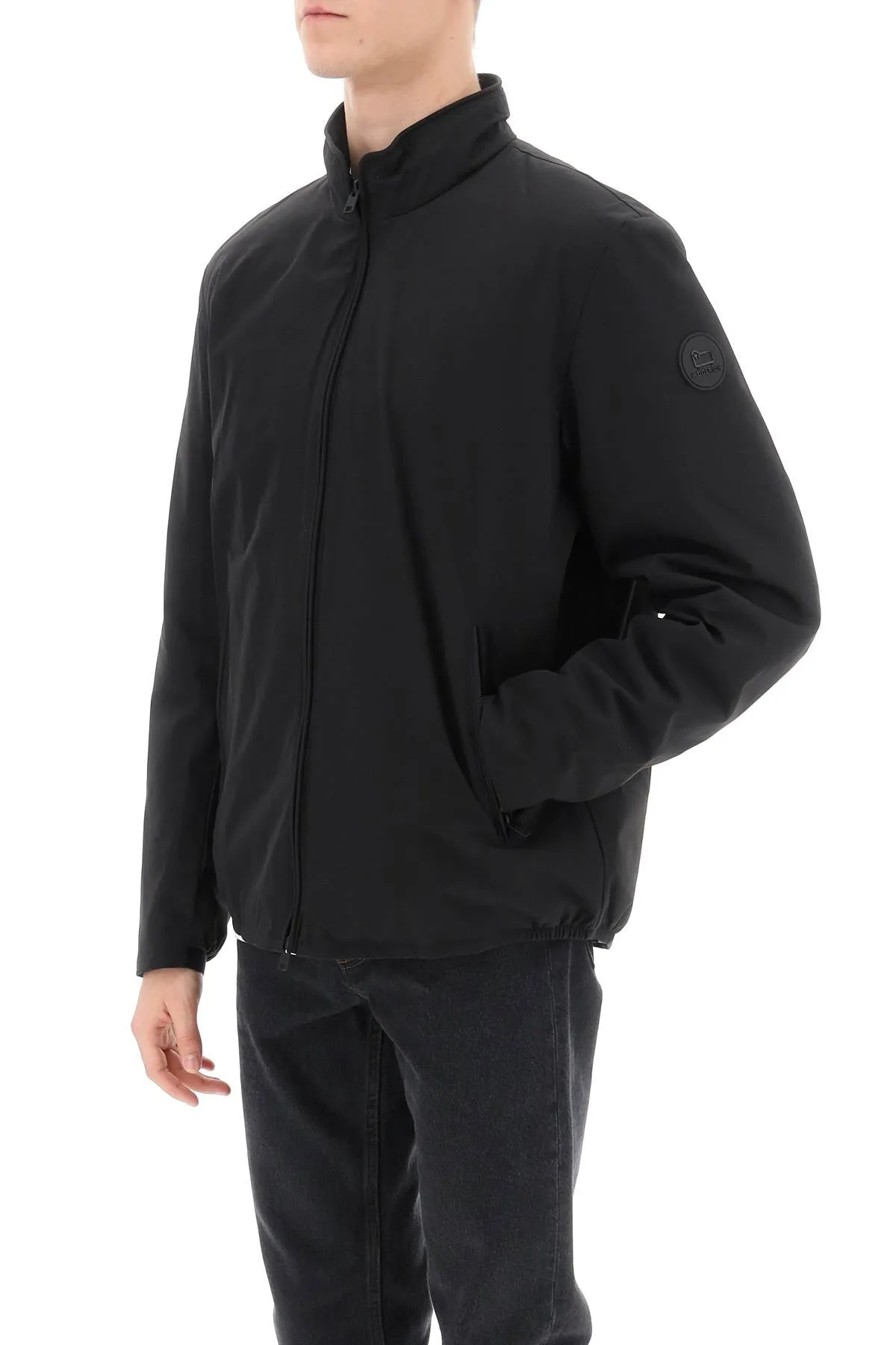 sailing windbreaker jacket CFWOOU0692 MRUT3280 BLACK