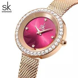 SK Diamond Lady Mesh Strap