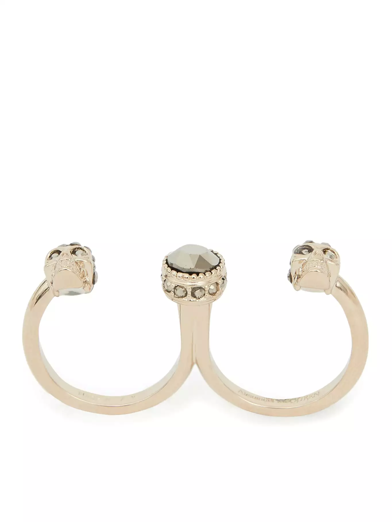 SKULL DOUBLE RING