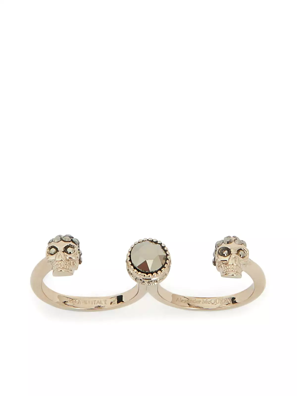 SKULL DOUBLE RING