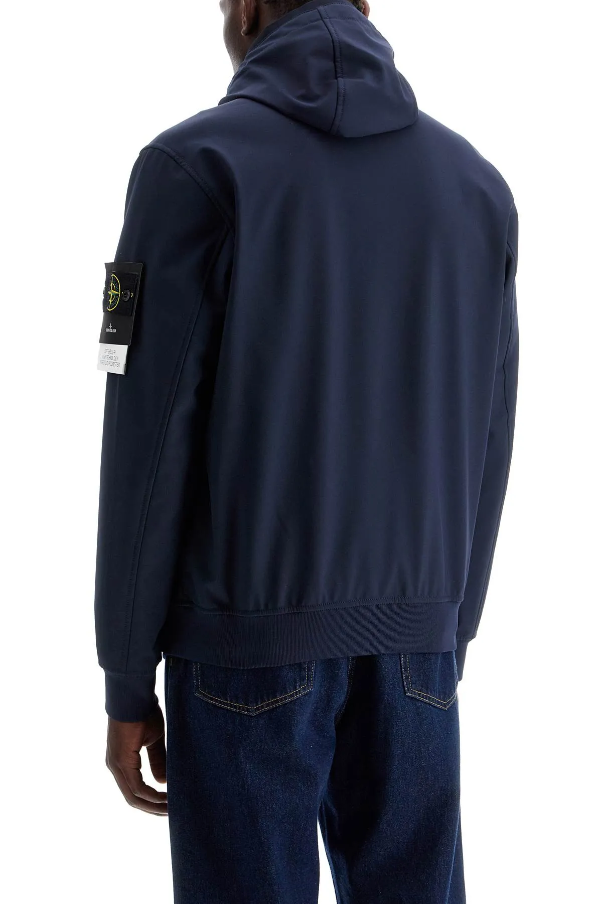 soft shell-r hooded jacket 8115Q0322 BLEU