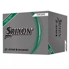 Srixon Z-Star Diamond 2 Limited Edition Golf Balls - 2 Dozen