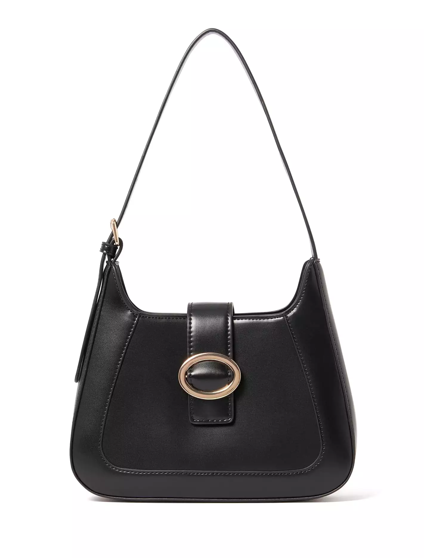 Tasha Buckle Shoulder Bag