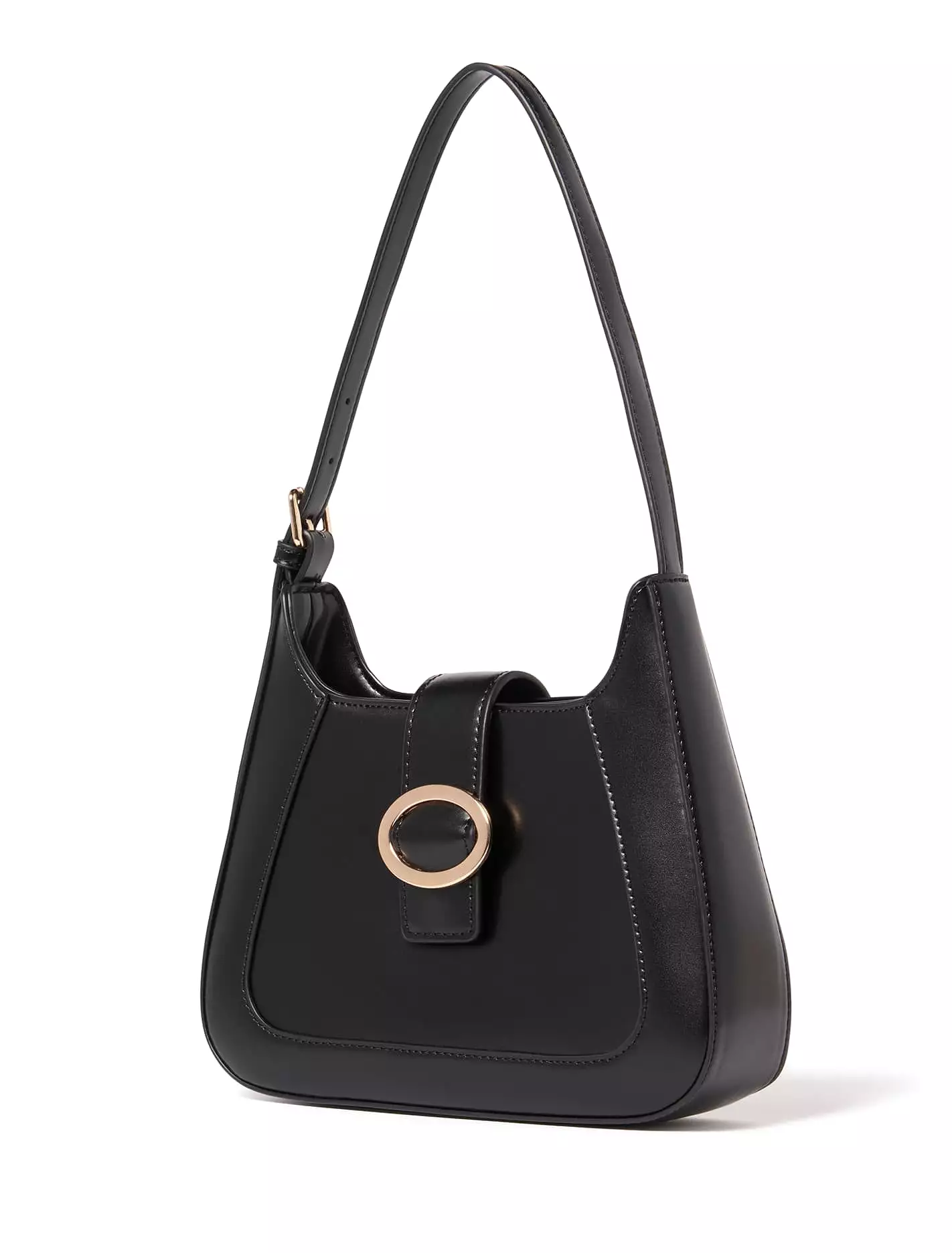 Tasha Buckle Shoulder Bag