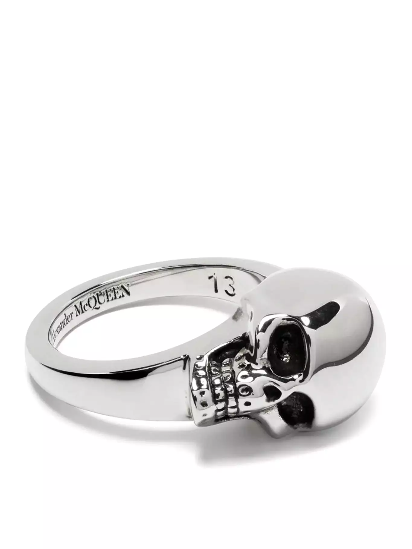 THE SIDE SKULL RING