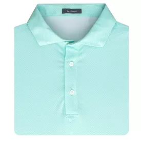 Turtleson Clarence Mini Diamond Jacquard Performance Polo